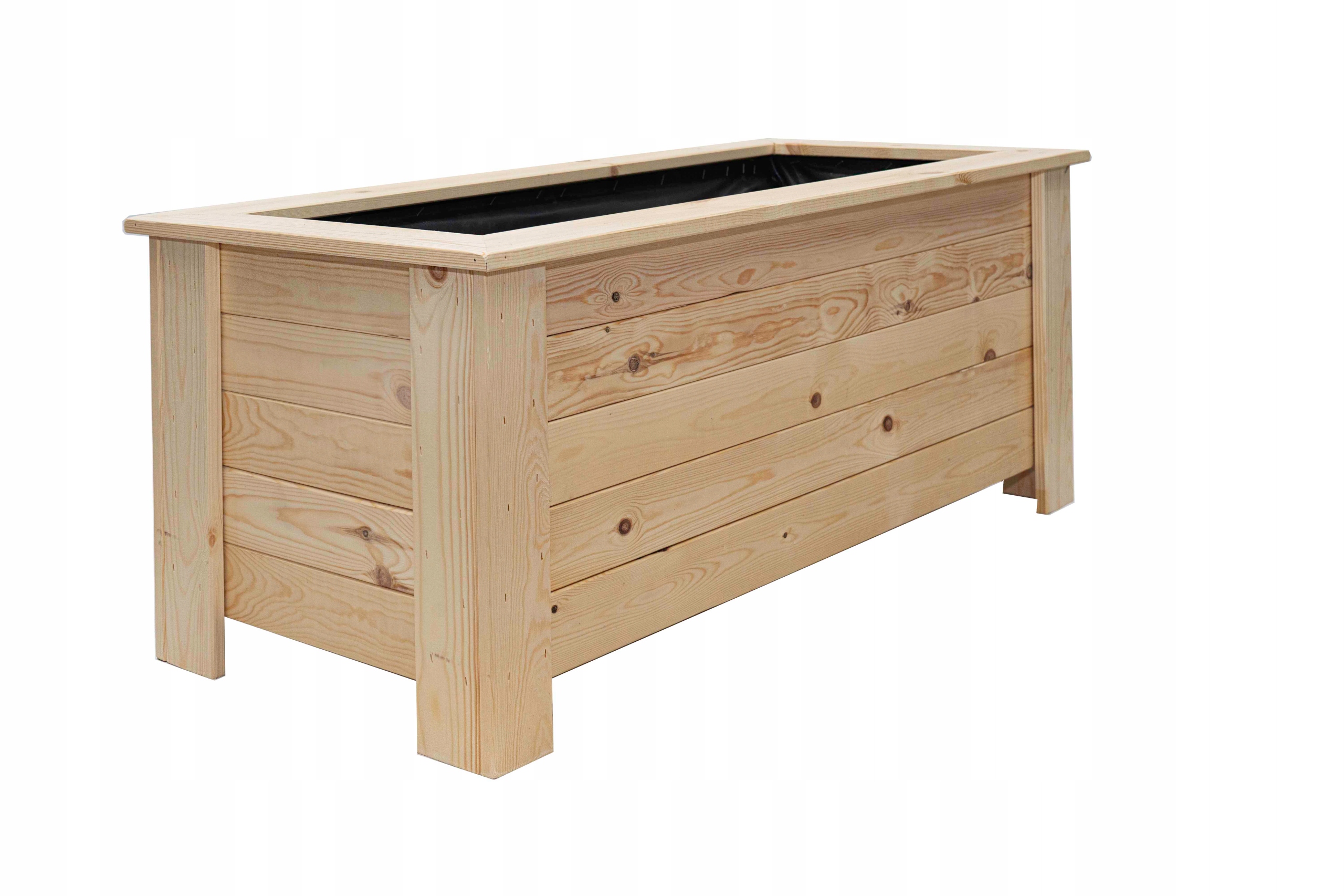 Kvetináč Stolmar 80 cm x 40 x 40 cm prírodné drevo